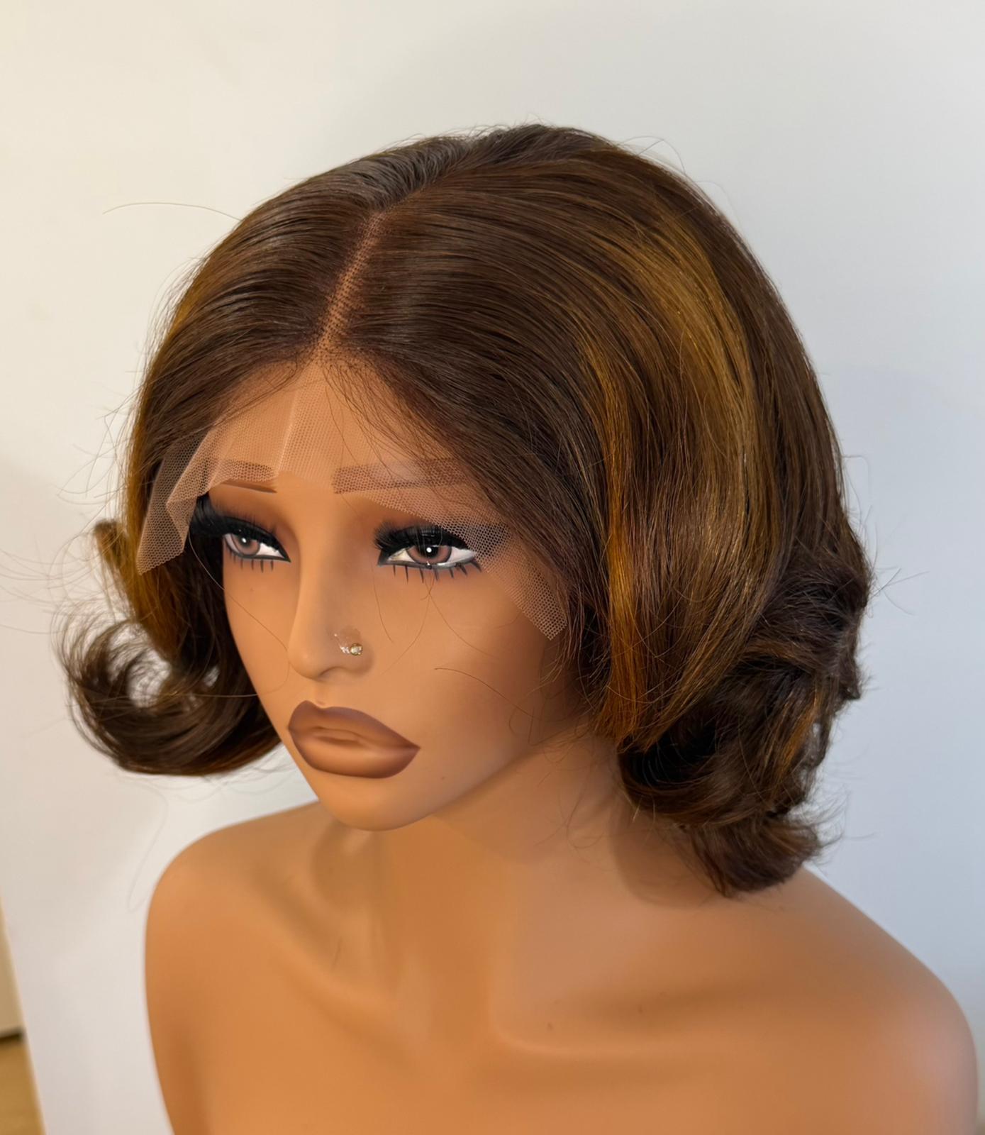 10" 5*5 Closure Vietnam Wig Cindy